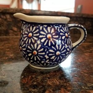 Polish Pottery Boleslawiec Handmade U4 Flower Dais